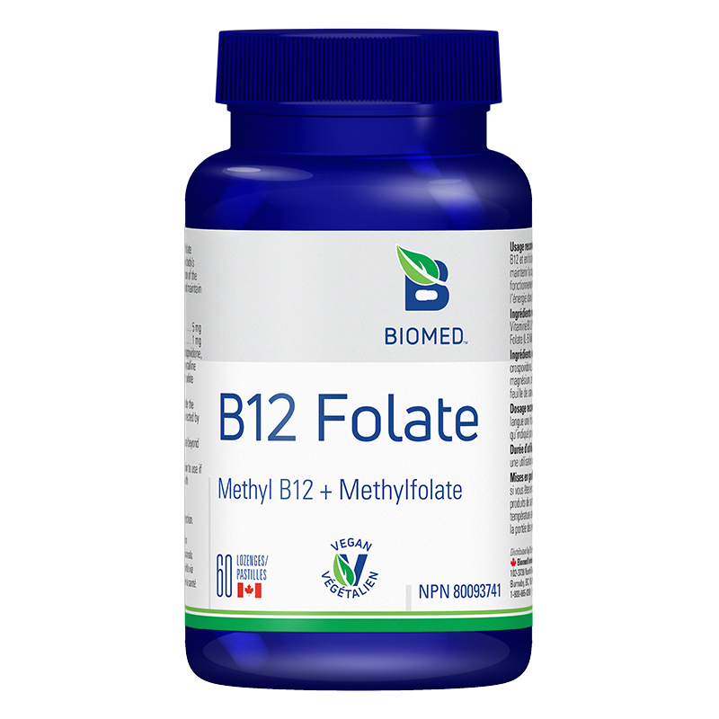 B12 Folate 60 lozenges