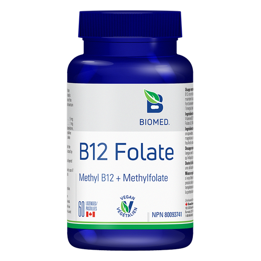B12 Folate 60 lozenges