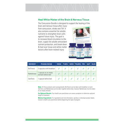 Concussion Support Bundle